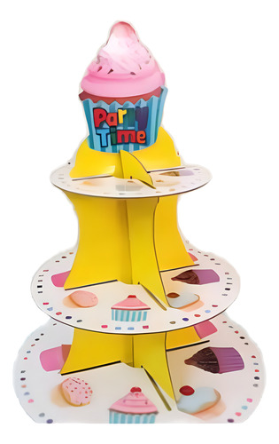 Soporte Para Cupcakes Modelo Party Time