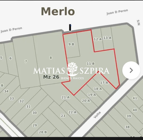Venta Lote Padua 2350 Mt Sobre Rivadavia Ideal Inversor