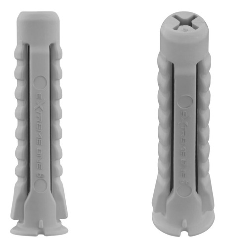 Bucha De Nylon 8mm Universal Com Aba N 8 Importado 100 Unid