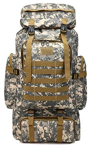 Runzhong Molle Impermeable Camo Mochila Táctica Ejército Mil