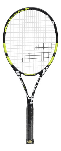 Babolat Evoke 105 Strung Tennis Raqueta, Black/yellow (4 1/4
