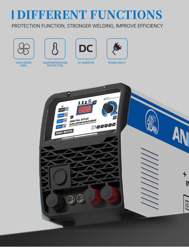 Máquina De Solda Stud Welding Capacitiva Rsr-3500 M3-m12 Top