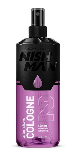 Afther Shave Nishman Cologne 400 Ml 02 Storm