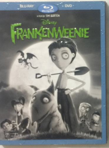 Película Frankenweenie Blu-ray Más Dvd Original #20