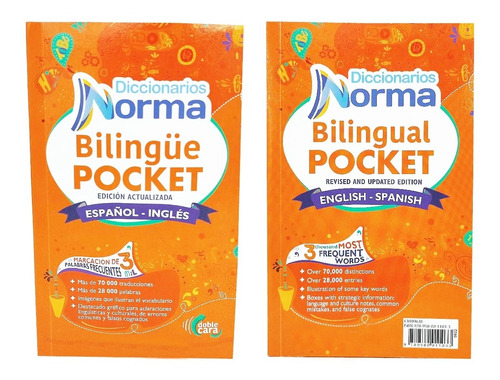Diccionario Norma Bilingüe Pocket- Nuevo Y Original 