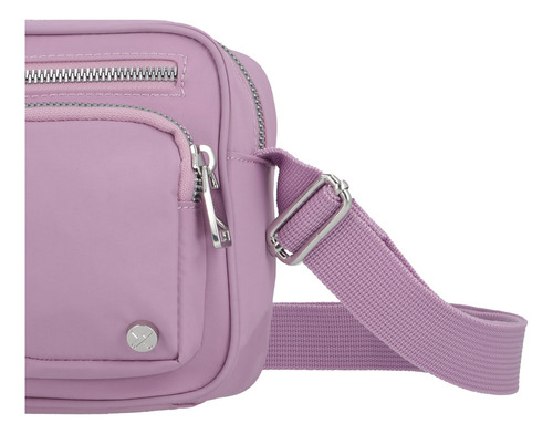 Cartera Cruzada Xtrem Hazel 3xt Lila S Color Morado
