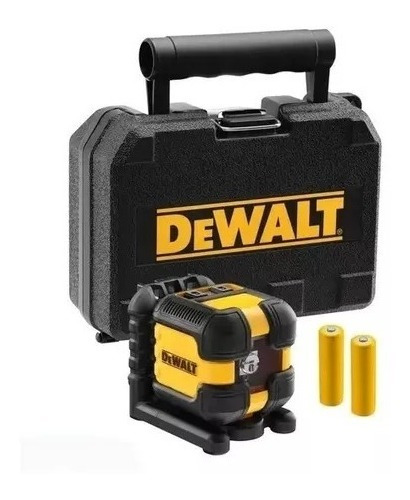 Nivel A Laser 2 Linhas Dewalt  Base Giratória Dw08802 