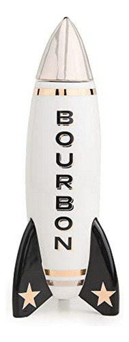 Rocket Bourbon Decantador, Blanco, Talla Única