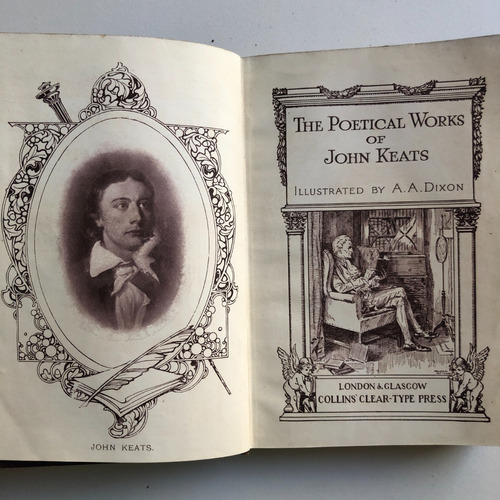 The Poetical Works Of John Keats - Ilustrado - Ca. 1900