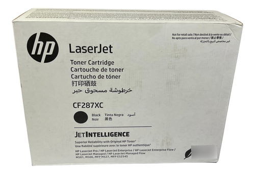 Toner Original Hp Láser Jet M506 Cf287xc 18,000 Impresiones