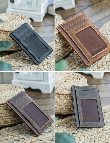 Estuche Para Pasaporte Tegoprints Marron De Cuero