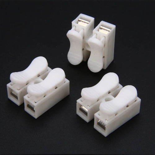 10 Pzs Conector De Empalme Rápido 2 Terminales