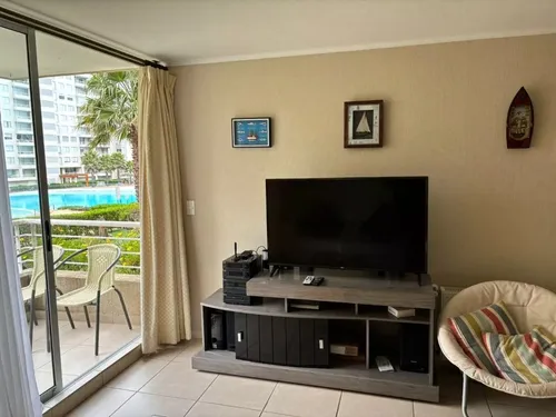 Depto En Venta Condominio Laguna Vista, Algarrobo. (83).