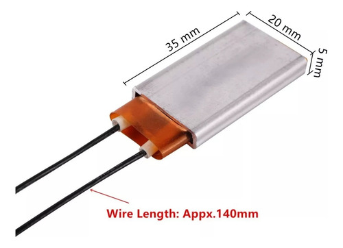 Resistencia Elemento Calefactor Ptc 12v 220°c Incubadora