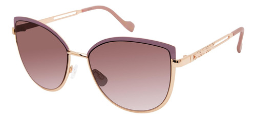 Jessica Simpson J5962 Gafas De Sol De Ojo De Gato De Metal R