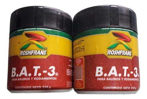 2 Grasas Bat 3 De 250 Gr