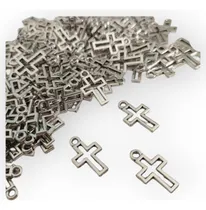 Comprar Dijes Metal Cruz Dijes Denario Armado Bijou 1.8x1.1 X 20unid