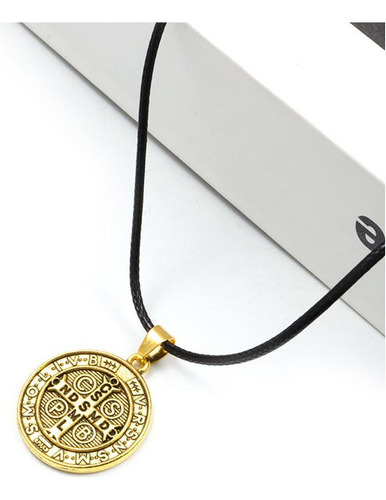 Collar Con Medallón De San Benito De Nursia, Patró Style 3