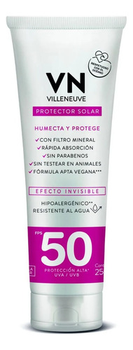 Protector Solar Villeneuve  Fps 50 250 Ml