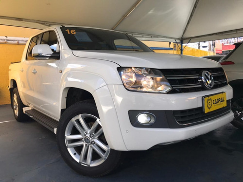 Imagem 6 de 11 de Volkswagen Amarok 2.0 Highline 4x4 At Branco 2016