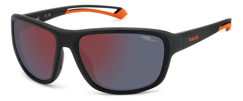 Lentes De Sol Polaroid Unisex Pld 7049/s Negro