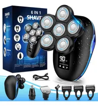 Comprar Máquina De Afeitar De Cabeza Hombres Calvos,6en1 Máqu...