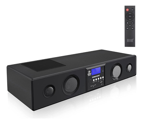 Barra De Sonido Pyle 2.0 Bluetooth Compatible - Tv Usb Sd Fm