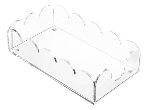 Soporte De Servilleta De Acrílico Desktop Rack Decoración