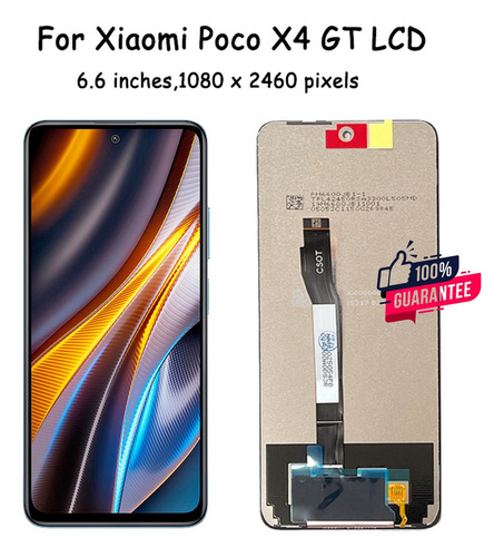 Pantalla Táctil Lcd Display For Poco X4 Gt 22041216g