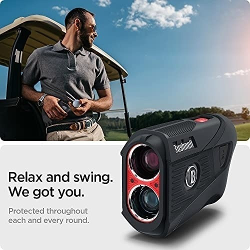 Imagen 4 de 6 de Funda Spigen Bushnell Rangefinder Tour V5 Shift Gris