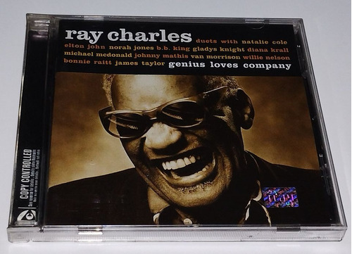 Ray Charles Genius Loves Company Cd P2004