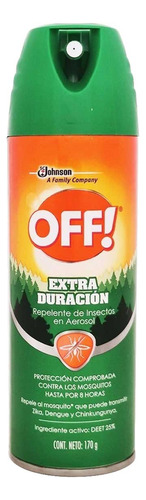 6 Pz - Off! Deep Woods Repelente De Insectos Spray 170g