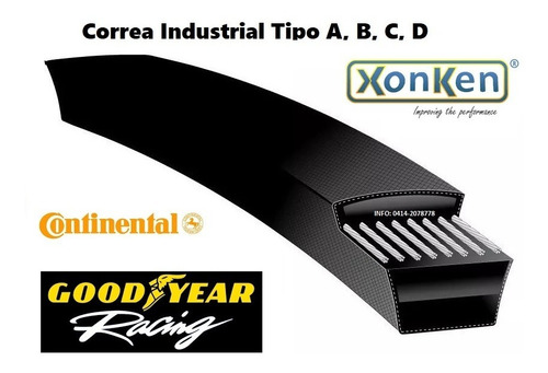 Correa Industrial Tipo A-83