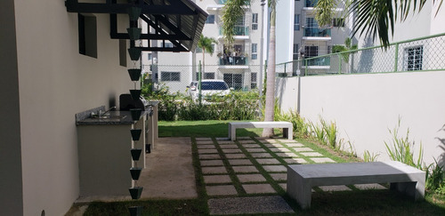 Imagen 3 de 20 de Apartamento Amueblado En Alquiler 3 Habs. En Res. C/piscina Santiago Ajda01