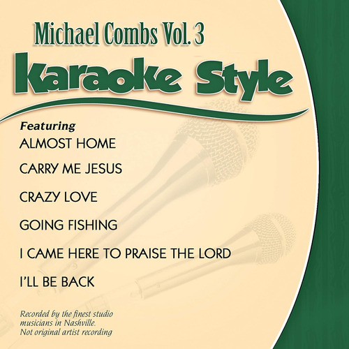 Cd: Karaoke Estilo: Michael Combs Vol. 3
