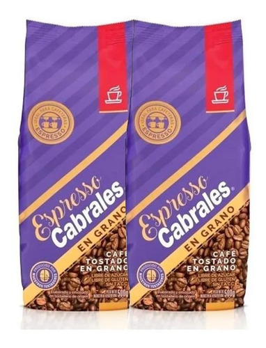 Cafe Grano Super Cabrales Oro 1kg Tostado