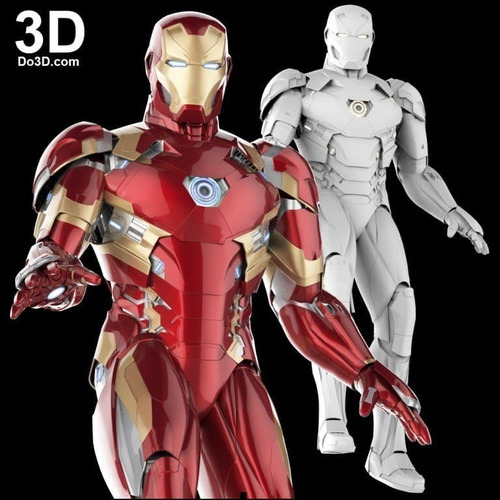 Archivo Stl Impresión 3d - Iron Man - Armor Mark 46  - 47