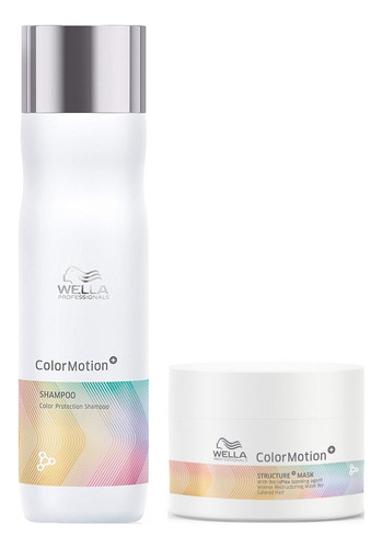 Shampoo + Mascarilla Para Cabello Teñido Wella Color Motion