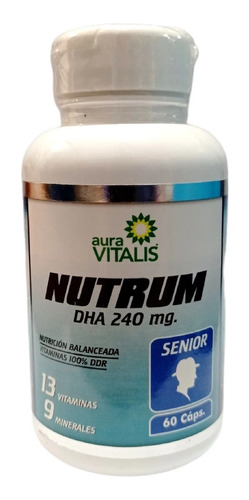 Nutrum Senior Cápsulas 433 Mg X 60 Auravitalis