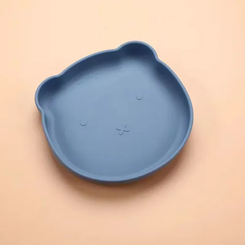 Set De Alimentación Silicona Platos Bebé - 5 Piezas