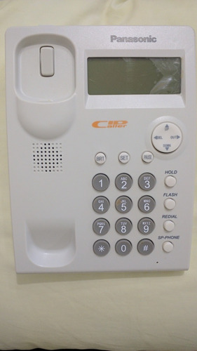 Imagen 2 de 10 de Telefono Panasonic Con Identificador De Llamadas Telefonicas