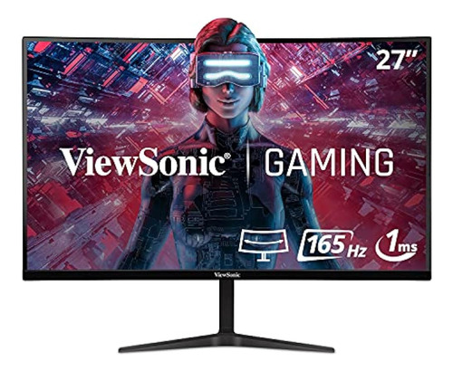 Viewsonic Vx2718-2kpc-mhd Monitor Curvo Para Juegos De 27 Pu