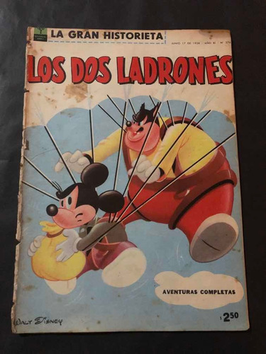 Antiguo Comic Walt Disney La Gran Historieta. N*276. 53198.