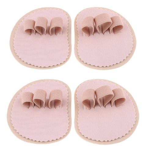 2 Pares De Dedos Del Pie Triple Enderezador De Dedos .