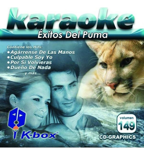 Cd+g Karaoke K-box Exitos Del Puma Jose Luis Rodriguez