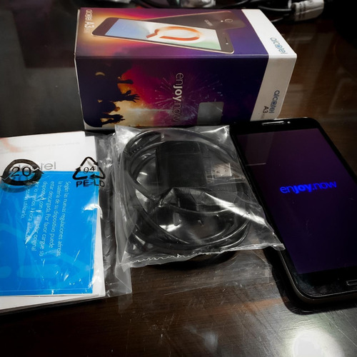 Celular Alcatel A3 Plus Completo + Funda