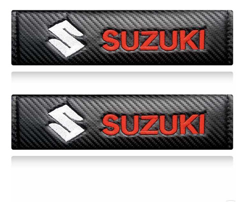 Cubre Cinturon Suzuki Estilo Carbono