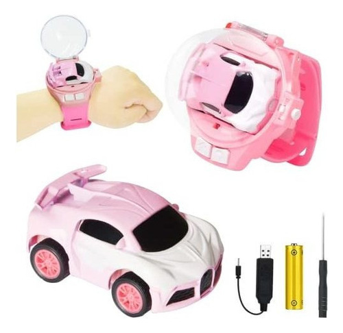 Relógio De Controle Remoto Mini Car Toy Relógio De Corrida D