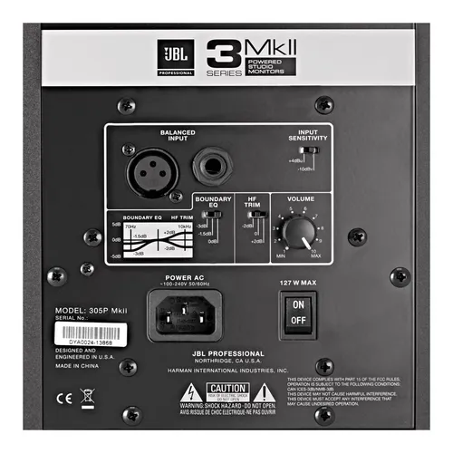 Jbl lsr305mk2 sales