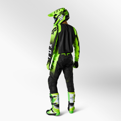 Imagen 10 de 10 de Conjunto Motocross Fox Racing - 180 Monster - Black